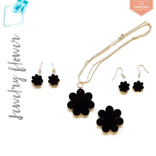 UV Printing Acrylic Jewelry Flower