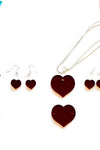 UV Printing Acrylic Jewelry Hearts