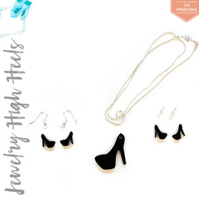 UV Printing Acrylic Jewelry Heels