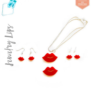 UV Printing Acrylic Jewelry Lips