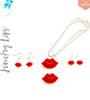 UV Printing Acrylic Jewelry Lips