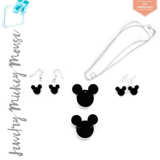 UV Printing Acrylic Jewelry Mouse Head