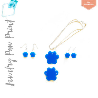 UV Printing Acrylic Jewelry Paw Print