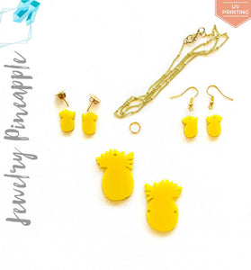 UV Printing Acrylic Jewelry Pine Apple