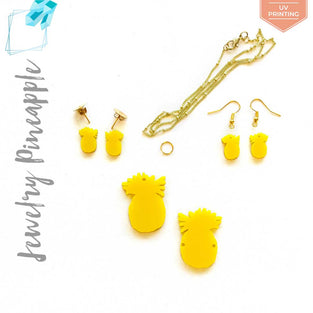 UV Printing Acrylic Jewelry Pine Apple