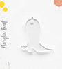 UV Printing Acrylic Keychains Boot