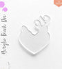 UV Printing Acrylic Keychains Buck & Doe
