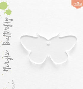 UV Printing Acrylic Keychains Butterfly