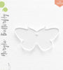 UV Printing Acrylic Keychains Butterfly