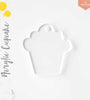 UV Printing Acrylic Keychains Cupcake