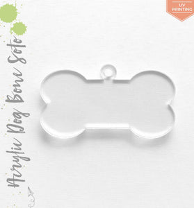 UV Printing Acrylic Keychains Dog Bone Soto