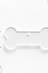 UV Printing Acrylic Keychains Dog Bone
