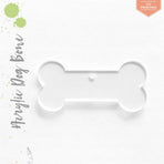 UV Printing Acrylic Keychains Dog Bone