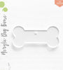 UV Printing Acrylic Keychains Dog Bone