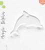 UV Printing Acrylic Keychains Dolphin