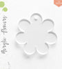 UV Printing Acrylic Keychains Flower