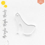 UV Printing Acrylic Keychains High Heels