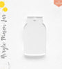 UV Printing Acrylic Keychains Mason Jar