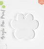 UV Printing Acrylic Keychains Paw Print