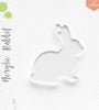 UV Printing Acrylic Keychains Rabbit