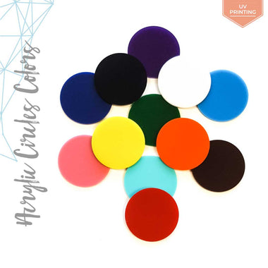 UV Printing Acrylic Circle Colors (Package.Price)