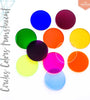 UV Printing Acrylic Circle Translucent Colors (Package.Price)