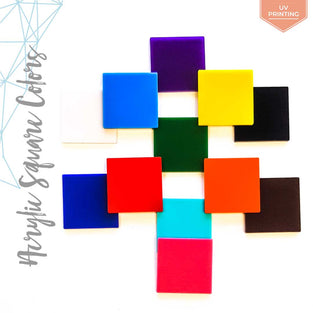 UV Printing Acrylic Square Colors (Package.Price)