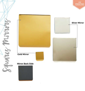UV Printing Acrylic Square Mirror (Package.Price)