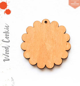 UV Printing Wood Keychain Cookie (Package.Price)