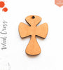 UV Printing Wood Keychain Cross (Package.Price)