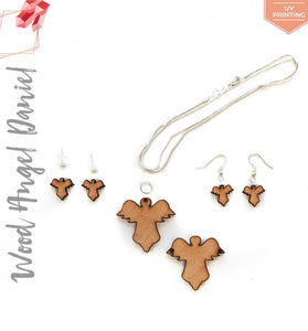 UV Printing Wood Jewelry Angel Daniel (Package.Price)