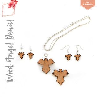 UV Printing Wood Jewelry Angel Daniel (Package.Price)