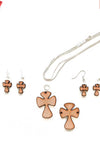UV Printing Wood Jewelry Cross Rounded (Package.Price)