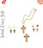 UV Printing Wood Jewelry Cross (Package.Price)
