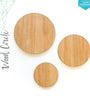 Laser Engraving Wood Circles 3/16" Thick (Package.Price)