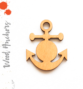 Wood Keychain Anchors (Package.Price)