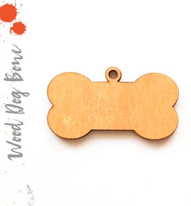 Wood Keychain Dog Bone Soto (Package.Price)