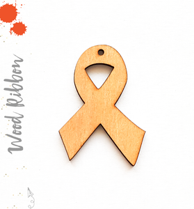 Wood Keychain Ribbon (Package.Price)