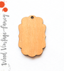 Wood Keychain Vintage Fancy (Package.Price)