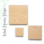 Wood Square 3/16