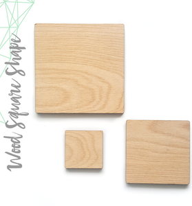 Wood Square 3/16" Thick (Package.Price)