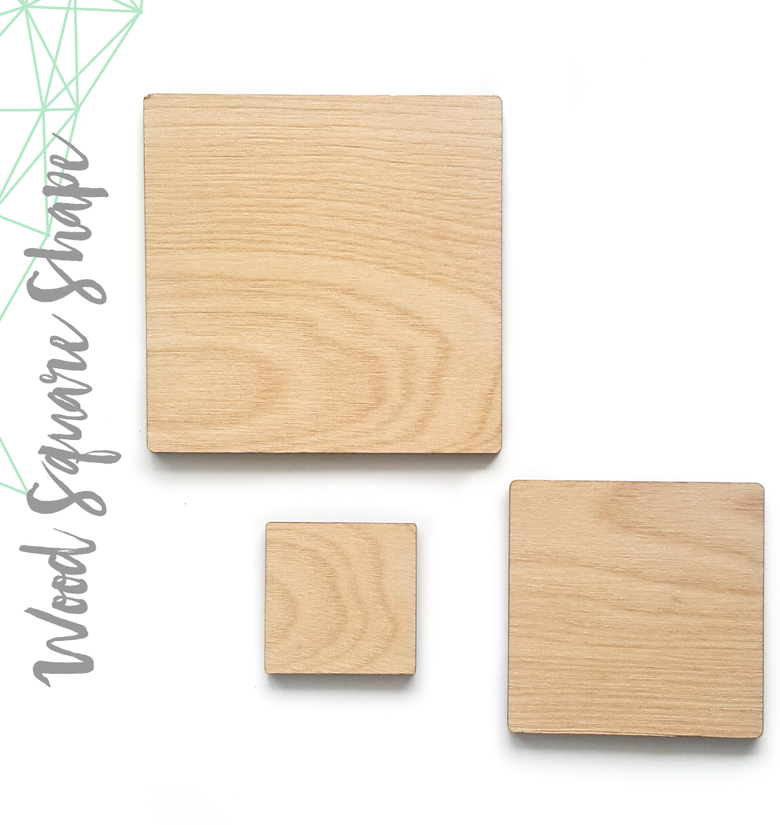 Wood Square 3/16 Thick (Package.Price) – Soto Laser Cutting