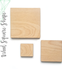 Wood Square 3/16" Thick (Package.Price)