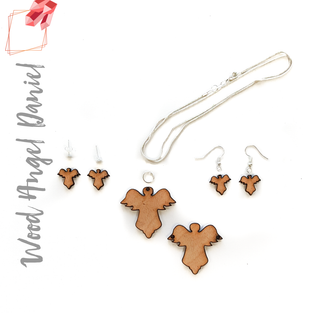 Wood Jewelry Angel Daniel (Package.Price)