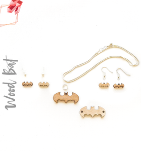 Wood Jewelry Bat (Package.Price)