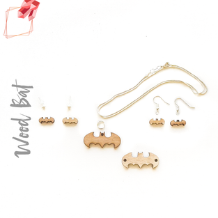 Wood Jewelry Bat (Package.Price)