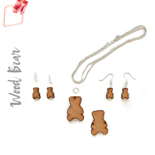 Wood Jewelry Bear (Package.Price)