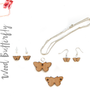 Wood Jewelry Butterfly (Package.Price)