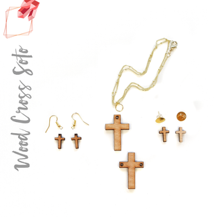 Wood Jewelry Cross (Package.Price)