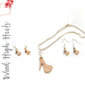 Wood Jewelry Heels (Package.Price)